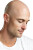 Bald Young Man Vinyl Car Decal Sticker – Waterproof & UV-Resistant 8"