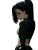 Cyber-Noir Beauty Vinyl Car Decal Sticker – Waterproof & UV-Resistant 8"