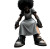 Afro Samurai Chef V2 Vinyl Car Decal Sticker – Waterproof & UV-Resistant 8"