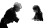 Ghostly Grandmother Guide Vinyl Car Decal Sticker – Waterproof & UV-Resistant 8"