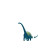 Brontosaurus In Swamp Vinyl Car Decal Sticker – Waterproof & UV-Resistant 8"