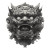 Evil Guardian Lion Vinyl Car Decal Sticker – Waterproof & UV-Resistant 8"