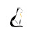 Cat Silhouette V2 Vinyl Car Decal Sticker – Waterproof & UV-Resistant 8"