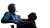 Happy Man Relaxing V2 Vinyl Car Decal Sticker – Waterproof & UV-Resistant 8"