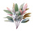 Watercolor Sage Plant Vinyl Car Decal Sticker – Waterproof & UV-Resistant 8"