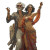 Dancing Hippie Couple Vinyl Car Decal Sticker – Waterproof & UV-Resistant 8"
