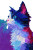 Impressionist Cat Vinyl Car Decal Sticker – Waterproof & UV-Resistant 8"