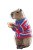 Capybara In Sweater Vinyl Car Decal Sticker – Waterproof & UV-Resistant 8"