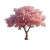 Cherry Blossom Tree V2 Vinyl Car Decal Sticker – Waterproof & UV-Resistant 8"