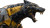 Armored Snarling Wolf Vinyl Car Decal Sticker – Waterproof & UV-Resistant 8"