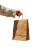 Brown Paper Bag Vinyl Car Decal Sticker – Waterproof & UV-Resistant 8"