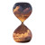 Starry Hourglass Vinyl Car Decal Sticker – Waterproof & UV-Resistant 8"