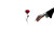 Red Rose Gesture Vinyl Car Decal Sticker – Waterproof & UV-Resistant 8"