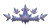 Crystalline Hydra Vinyl Car Decal Sticker – Waterproof & UV-Resistant 8"