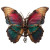 Chained Butterfly Vinyl Car Decal Sticker – Waterproof & UV-Resistant 8"