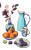 Fruit Still Life Vinyl Car Decal Sticker – Waterproof & UV-Resistant 8"