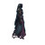 Magenta-Cloaked Woman Vinyl Car Decal Sticker – Waterproof & UV-Resistant 8"