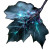 Glowing Sycamore Leaf Vinyl Car Decal Sticker – Waterproof & UV-Resistant 8"