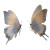 Butterfly Diptych Vinyl Car Decal Sticker – Waterproof & UV-Resistant 8"