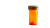 Orange Pill Bottle Vinyl Car Decal Sticker – Waterproof & UV-Resistant 8"