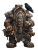 Dwarf Shaman Art Vinyl Car Decal Sticker – Waterproof & UV-Resistant 8"