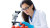 Scientist Testing Food Vinyl Car Decal Sticker – Waterproof & UV-Resistant 8"