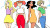 Girls In Line Vinyl Car Decal Sticker – Waterproof & UV-Resistant 8"