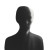 Shadowed Portrait Vinyl Car Decal Sticker – Waterproof & UV-Resistant 8"