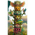 Mayan Totem Pole Vinyl Car Decal Sticker – Waterproof & UV-Resistant 8"