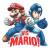 Mario Vs Mega Man Vinyl Car Decal Sticker – Waterproof & UV-Resistant 8"