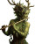Dryad Flute Player Vinyl Car Decal Sticker – Waterproof & UV-Resistant 8"