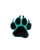 Stylized Cat Paw Vinyl Car Decal Sticker – Waterproof & UV-Resistant 8"