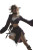 Chinese Martial Girl Vinyl Car Decal Sticker – Waterproof & UV-Resistant 8"