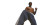Kung Fu Kick V2 Vinyl Car Decal Sticker – Waterproof & UV-Resistant 8"