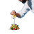 Chef Pouring Sauce Vinyl Car Decal Sticker – Waterproof & UV-Resistant 8"