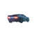 Dystopic Sci-Fi Car V2 Vinyl Car Decal Sticker – Waterproof & UV-Resistant 8"