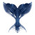 Futuristic Fish Tail Vinyl Car Decal Sticker – Waterproof & UV-Resistant 8"