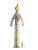 Whimsical Tall Figure Vinyl Car Decal Sticker – Waterproof & UV-Resistant 8"