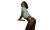 Latin Woman At Night Vinyl Car Decal Sticker – Waterproof & UV-Resistant 8"