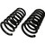 Moog Chassis Coil Spring 81609 OE Replacement; Set Of 2