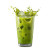 Iced Matcha Tea Vinyl Car Decal Sticker – Waterproof & UV-Resistant 8"