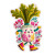 Dancing Turnip Vinyl Car Decal Sticker – Waterproof & UV-Resistant 8"