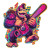 Donkey Kong Chainsaw Vinyl Car Decal Sticker – Waterproof & UV-Resistant 8"