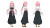 Pink-Haired Girl V6 Vinyl Car Decal Sticker – Waterproof & UV-Resistant 8"