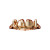 Gold Grill Lip Vinyl Car Decal Sticker – Waterproof & UV-Resistant 8"