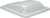 UNIMAXX Roof Vent Lid | White, Universal Fit | Durable Polypropylene, Easy Install