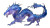 Energy Dragon Vinyl Car Decal Sticker – Waterproof & UV-Resistant 8"