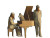 Magritte'S Musical Duo Vinyl Car Decal Sticker – Waterproof & UV-Resistant 8"