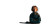 Meditating Young Boy Vinyl Car Decal Sticker – Waterproof & UV-Resistant 8"