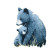 Baby Bear Hug Vinyl Car Decal Sticker – Waterproof & UV-Resistant 8"